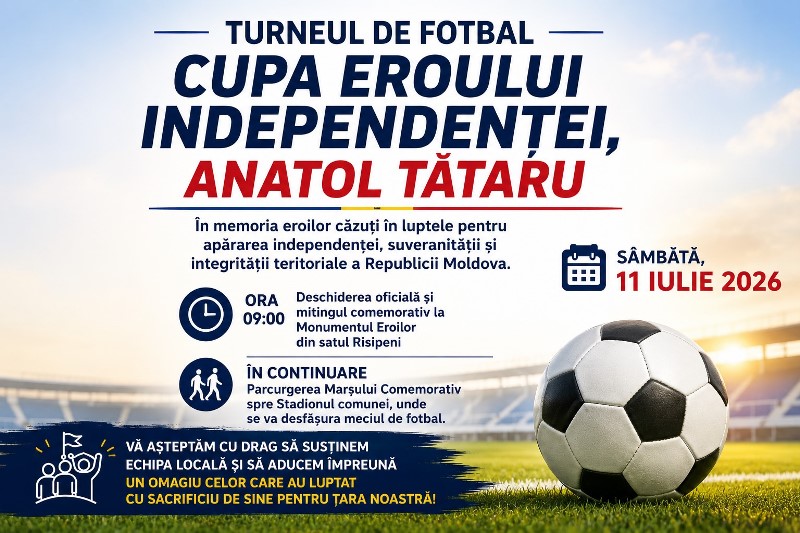 TURNEUL DE FOTBAL 11 07 2026